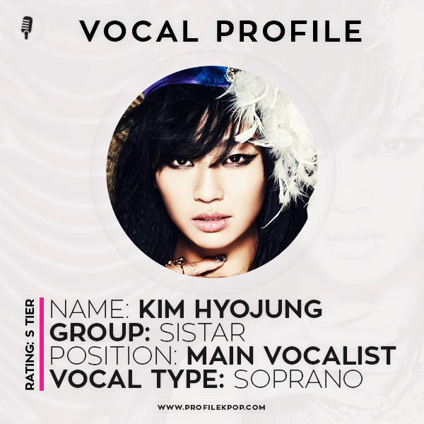Hyolyn (SISTAR): Vocal Profile - Profile Kpop – Vocal and rap skills