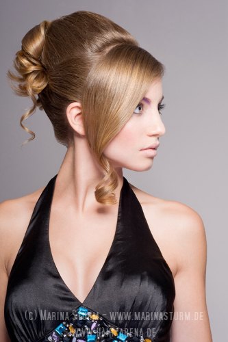 Quiff recogido veraniego recogidos rizos trenzas Peinados de Moda y Mucho Mas: Peinados recogidos de fiesta