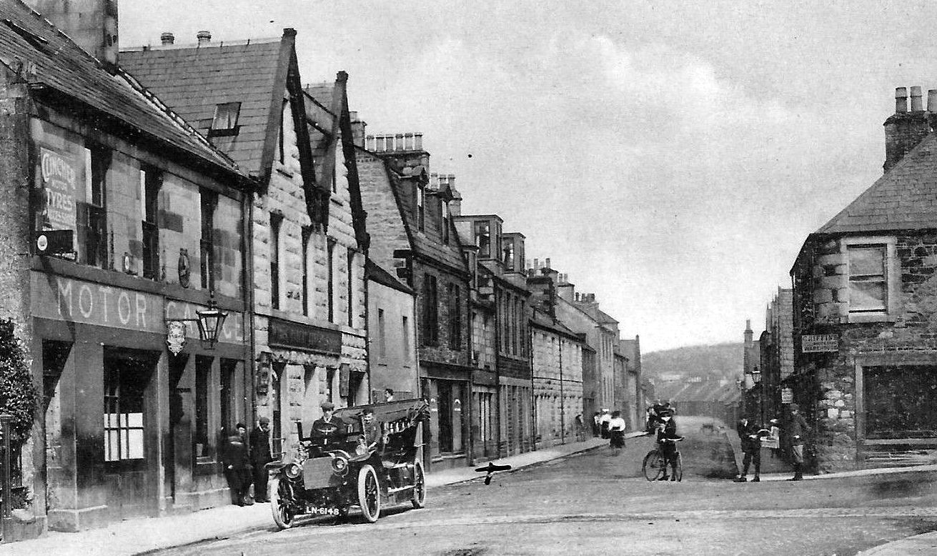 Tour Scotland Photographs Old Photograph Arthur Street Newton Stewart