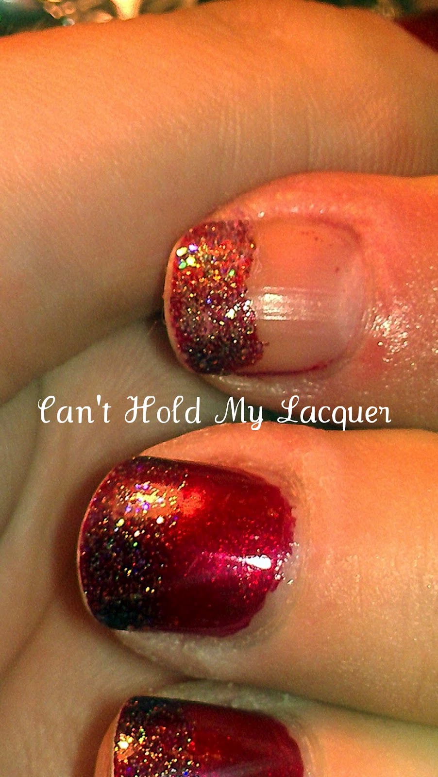 Can't Hold My Lacquer Tin Foil Glitter Removal Method