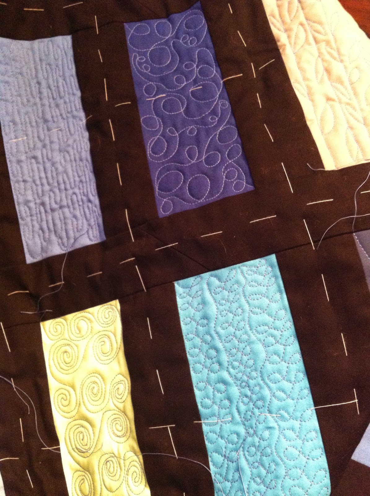 Ramblings of a quilter Free Motion Quilting on a Domestic Machine