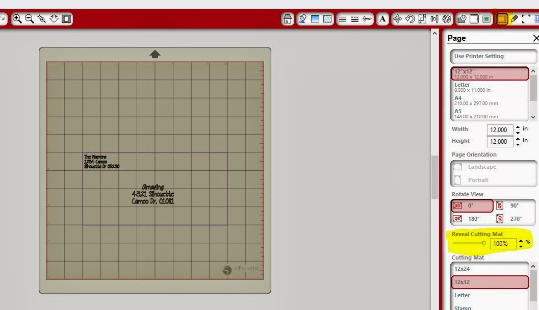 The Sensory Emporium Addressing Envelopes with your Silhouette Cameo
