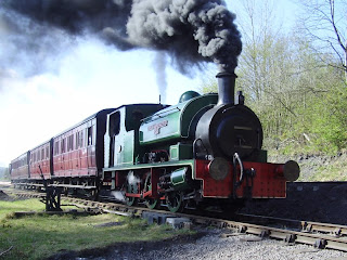 Renishaw Ironworks No.6 leaving East Tanfield