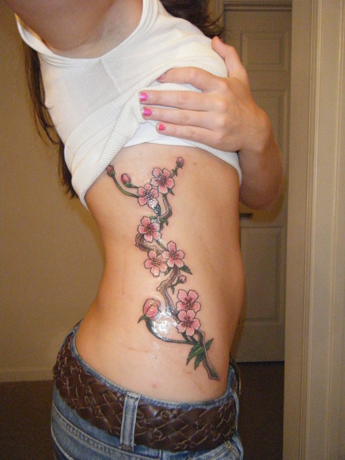 tree tattoo ideas. Cherry Blossom Tattoo Designs