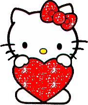 Gambar Hello Kitty Animasi Bergerak Lucu