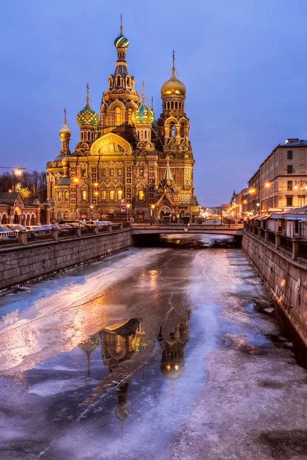 cathedral in St. Petersburg, Russia 