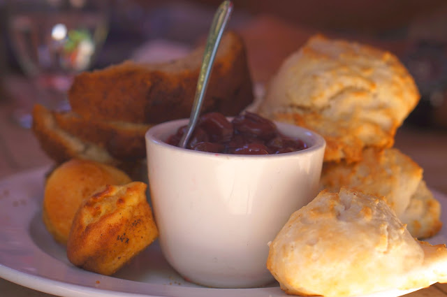 jack's firehouse, bread, cornbread, biscuits, cherry compote, philadelphia