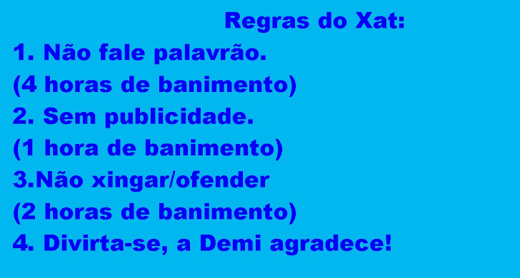 Regras do Xat