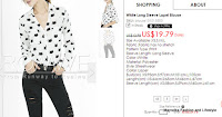 White Long Sleeve Lapel Blouse SKU:blouse151015503 ROMWE