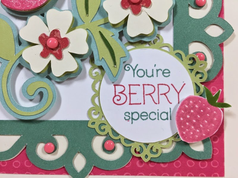 Cricut Berry Special Card