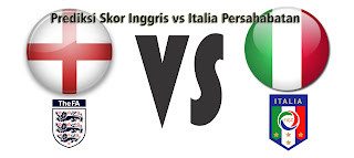 Skor Inggris vs Italia