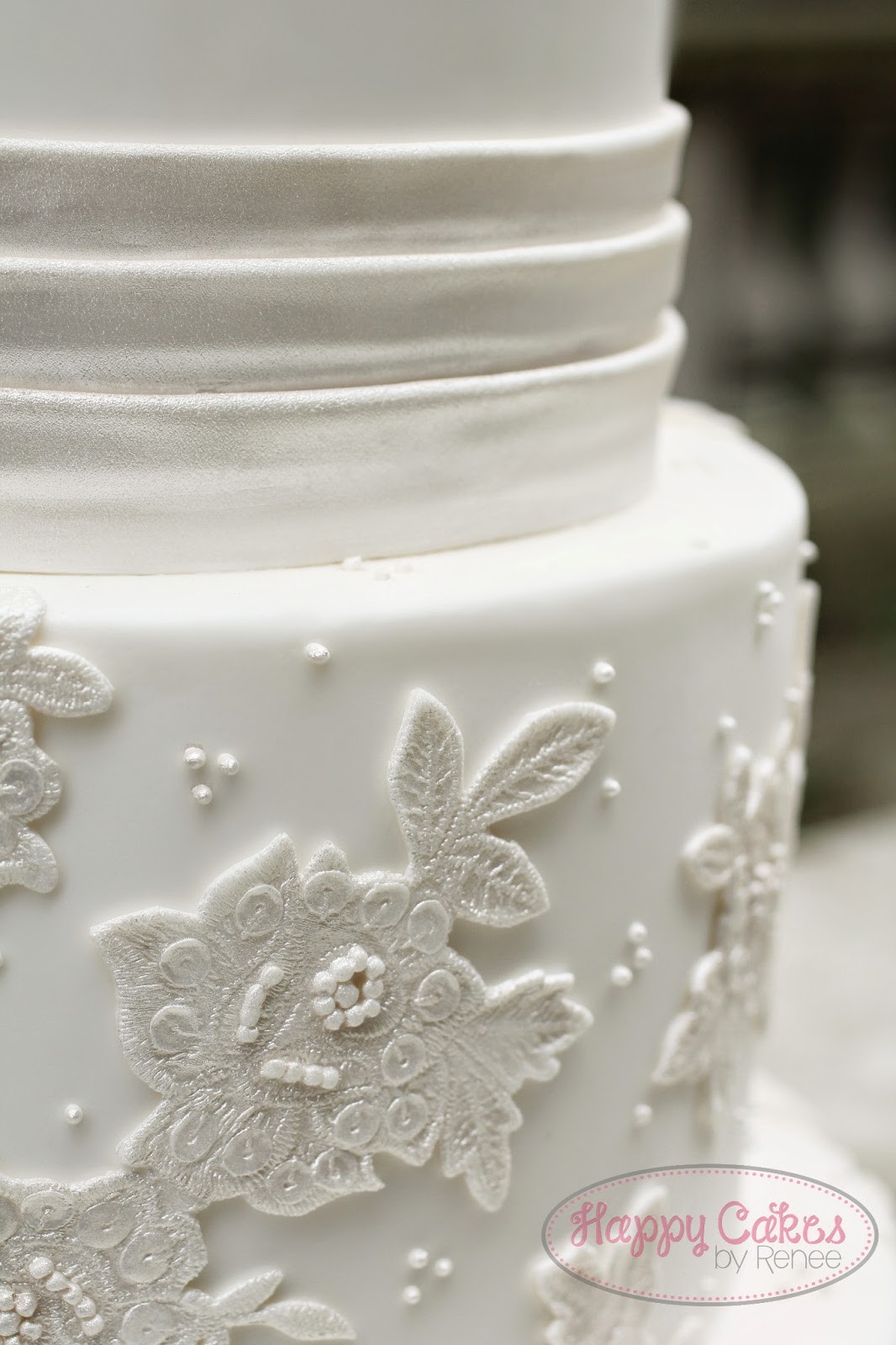 Lace Applique Cake Renee Conner Cake Design