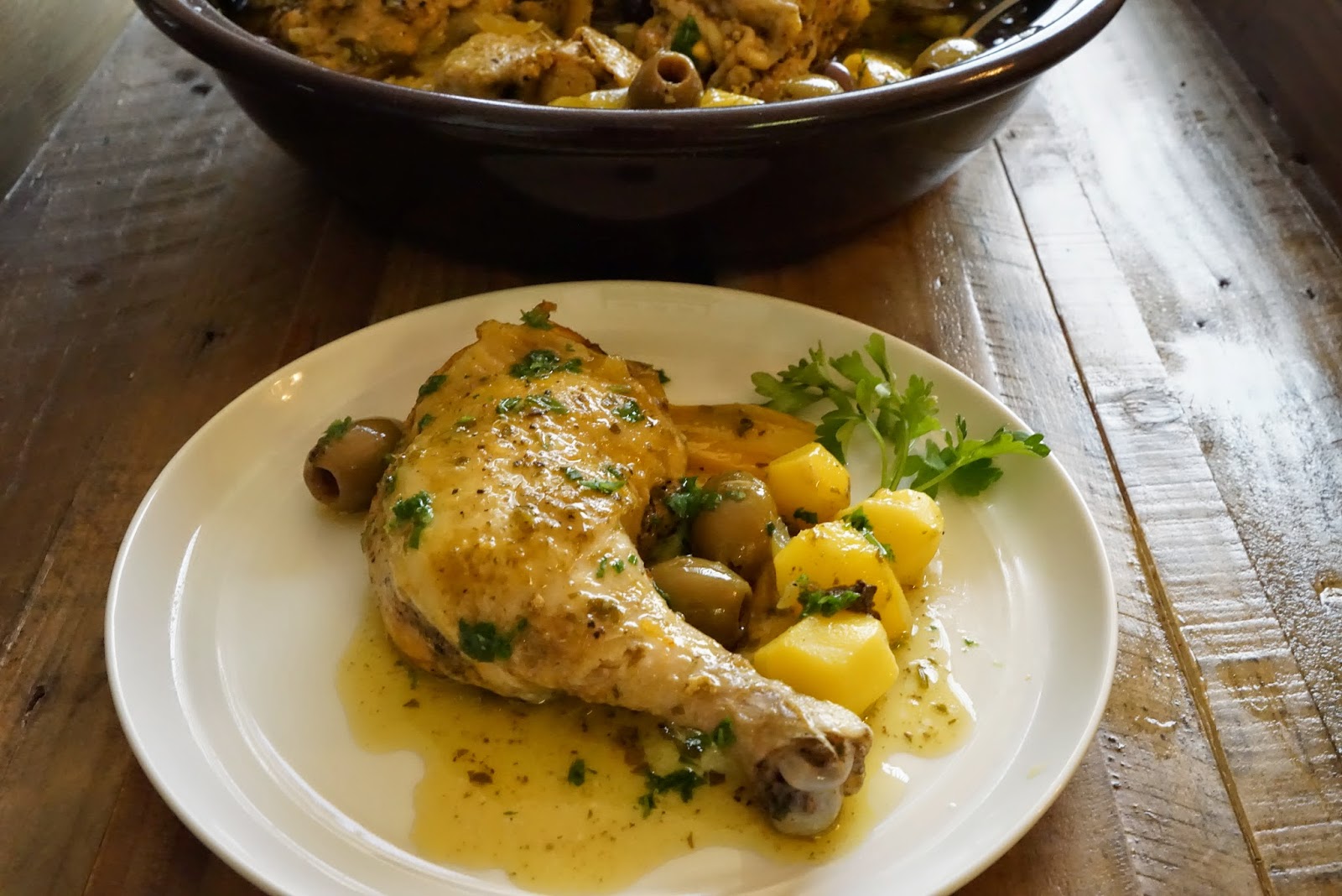 Moroccan Preserved Lemon Chicken Tagine Chef Rachida