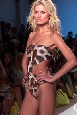 Monokini 2012 - Cia Maritima leopárd mintás monokini Monokini 2012 - Cia Maritima leopárd mintás monokini