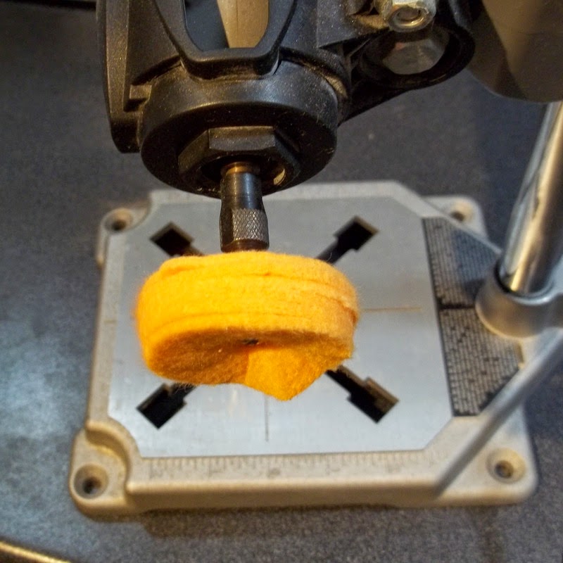 2 Good Claymates Doubling Up the Buffing Pads for Dremel