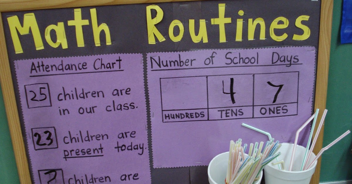 Wild About First Grade Math Routines