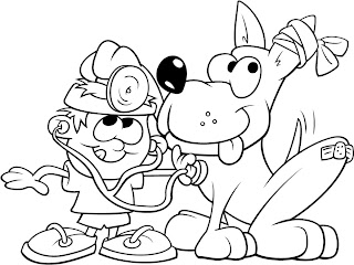 Desenhos de profissões para colorir e imprimir Desenhos de profissões para colorir e imprimir