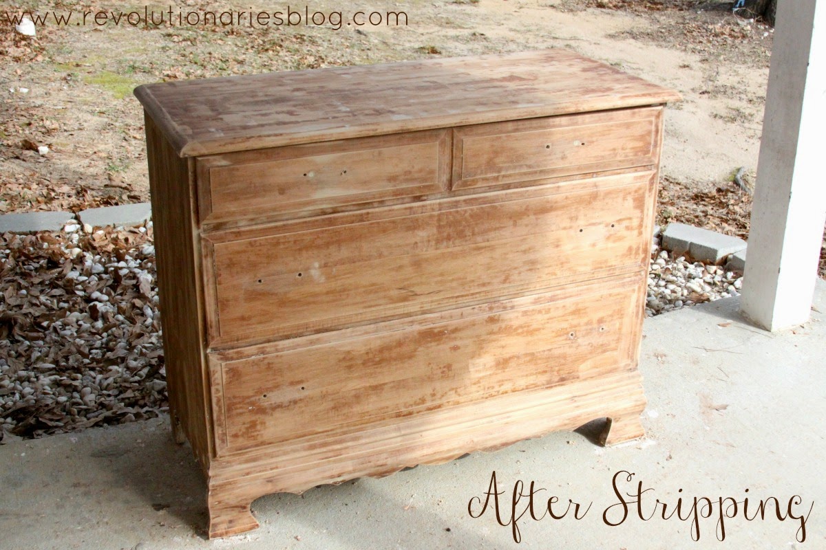 Revolutionaries Before and After The Craigslist Dresser!