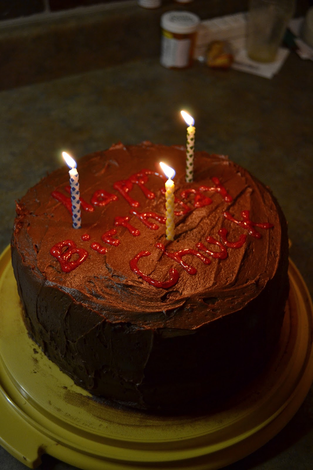 Simple Savory & Satisfying Chocolate on Chocolate Cake