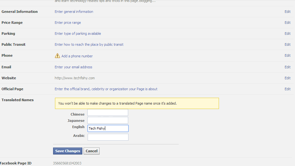 facebook single name trick in mobile