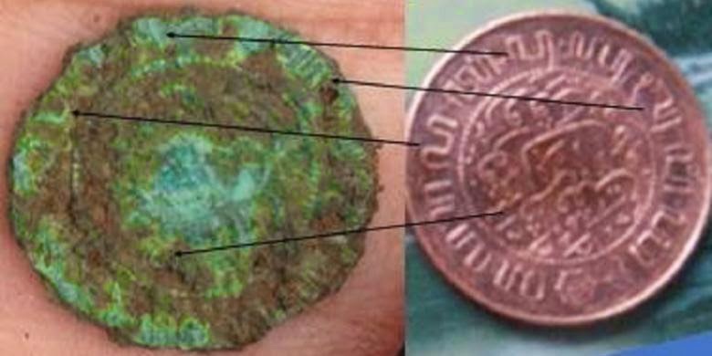 koin tertua disitus gunung padang
