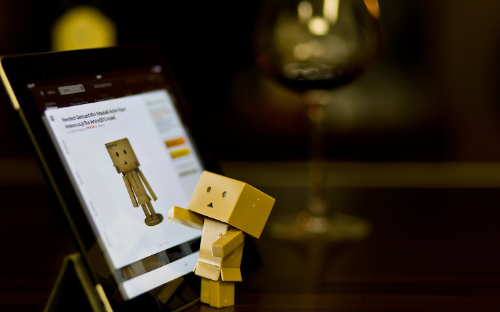 Danbo With Tablet