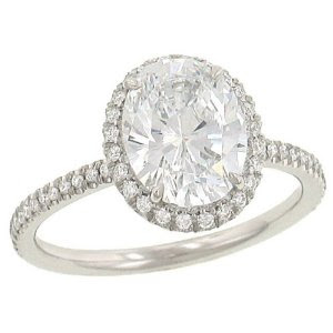 Pave Diamond Engagement Rings