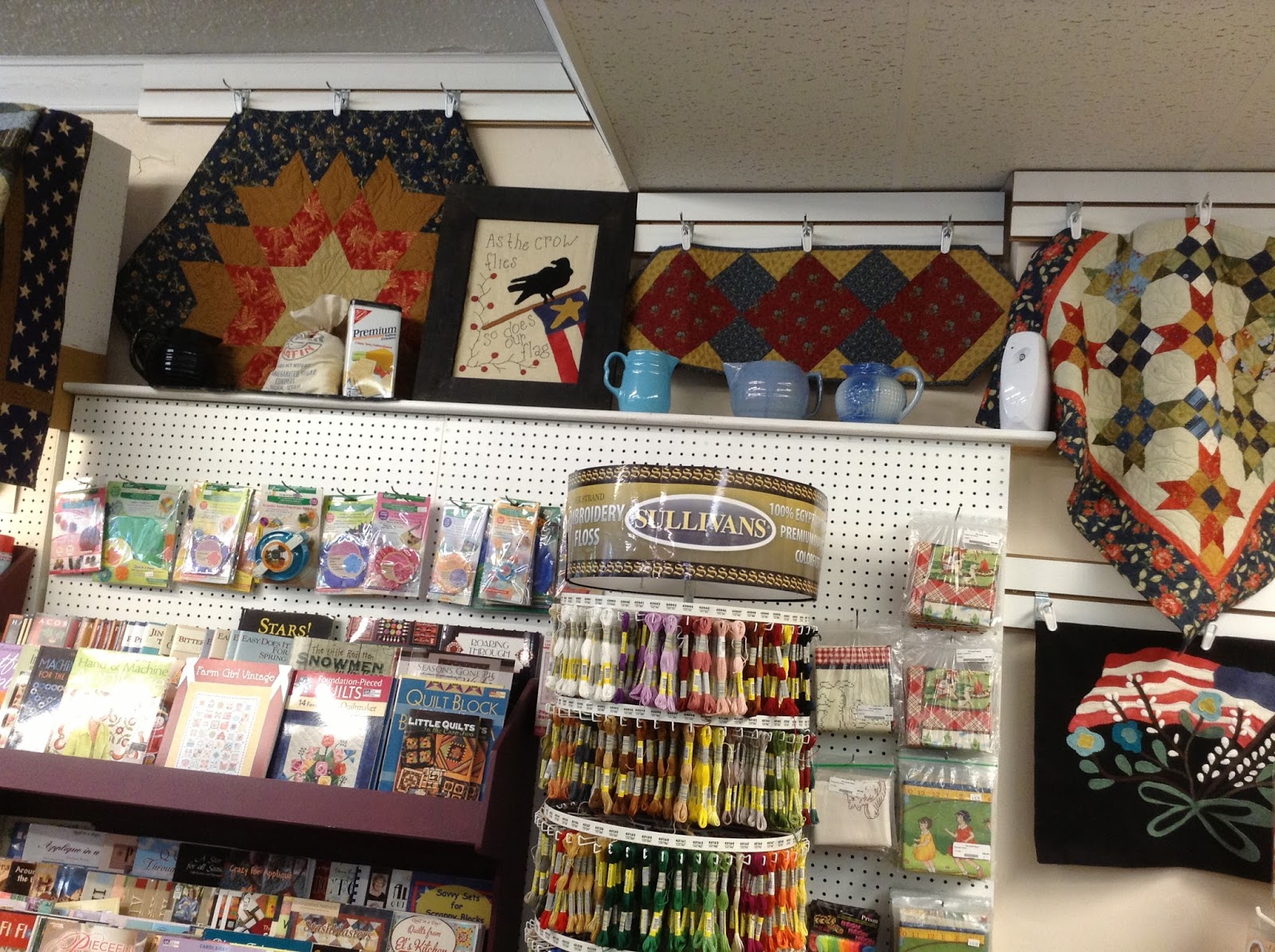 Timeless Traditions The Quilt Rack and Wool Cubby.....