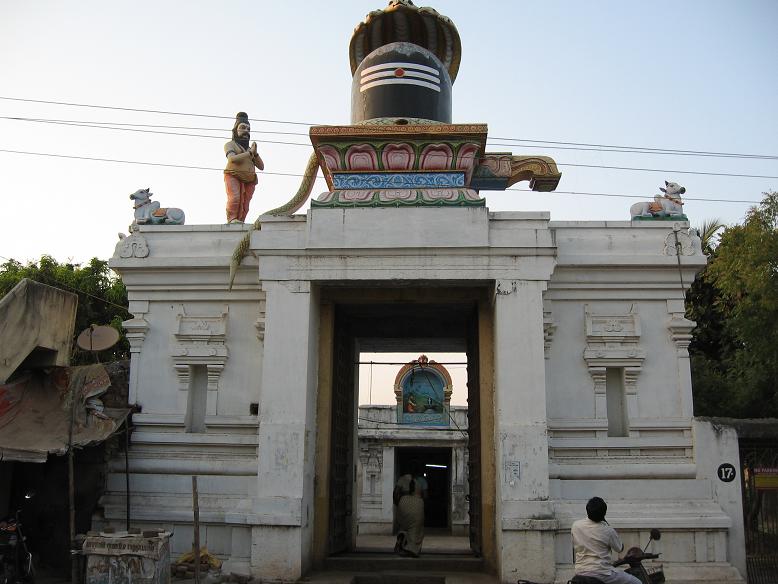 Indian Columbus Kolathur Agastheeswarar Temple Chennai, India