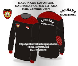 BAJU KAOS LAPANGAN POLISI