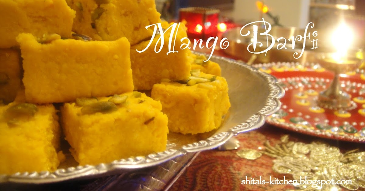 Shital'sKitchen Mango Barfi