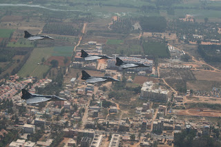 Indian Light Combat Aircraft, LCA Tejas. Formation Flights