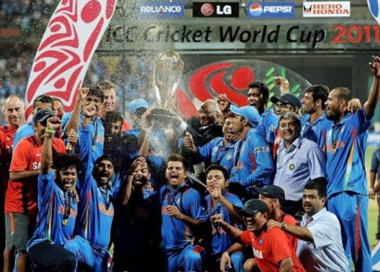 world cup 2011 champions dhoni. ICC World Cup 2011: India are