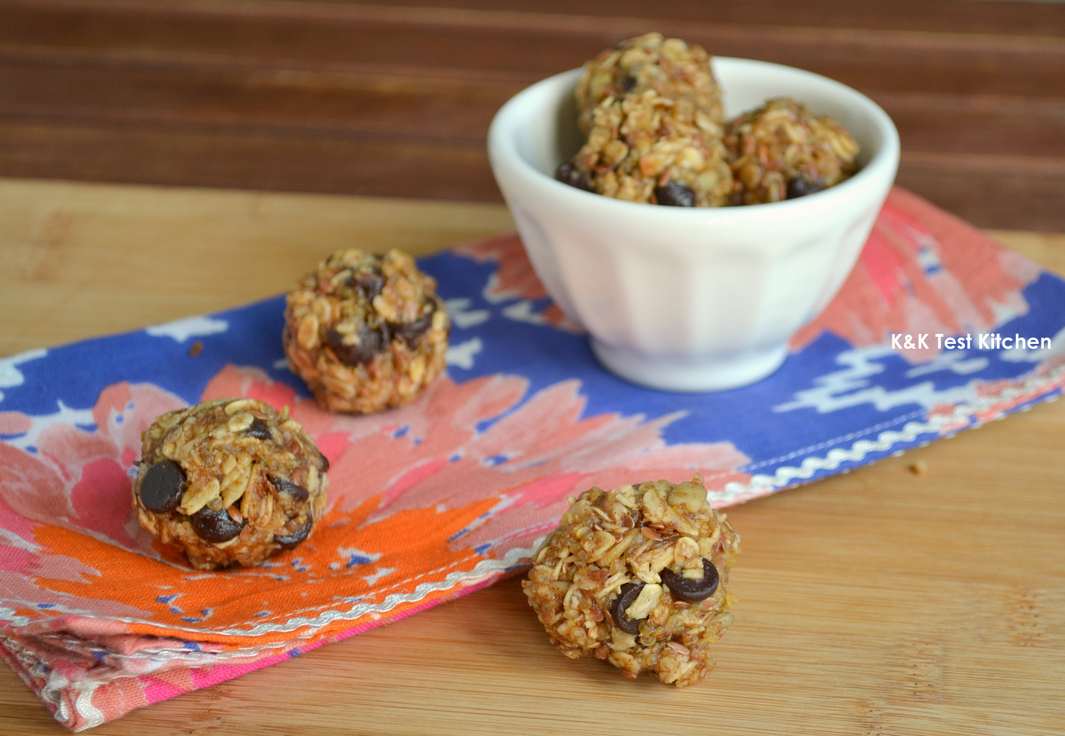 K&K Test Kitchen Almond Butter Balls