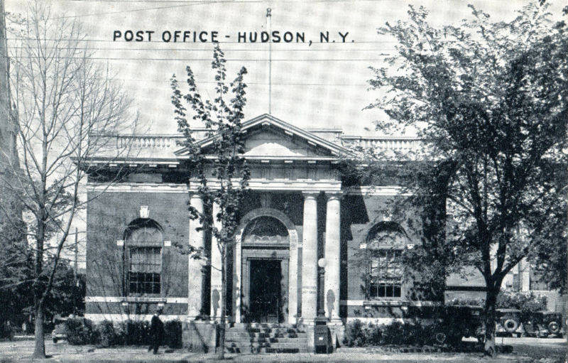 Old Pictures of Columbia County NY Post Office, Hudson NY