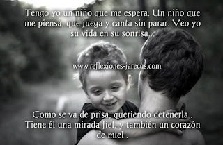 Tengo yo un niño que me espera Un niño que me piensa, que juega y canta sin parar. Tengo yo un niño que me espera Un niño que me piensa, que juega y canta sin parar.