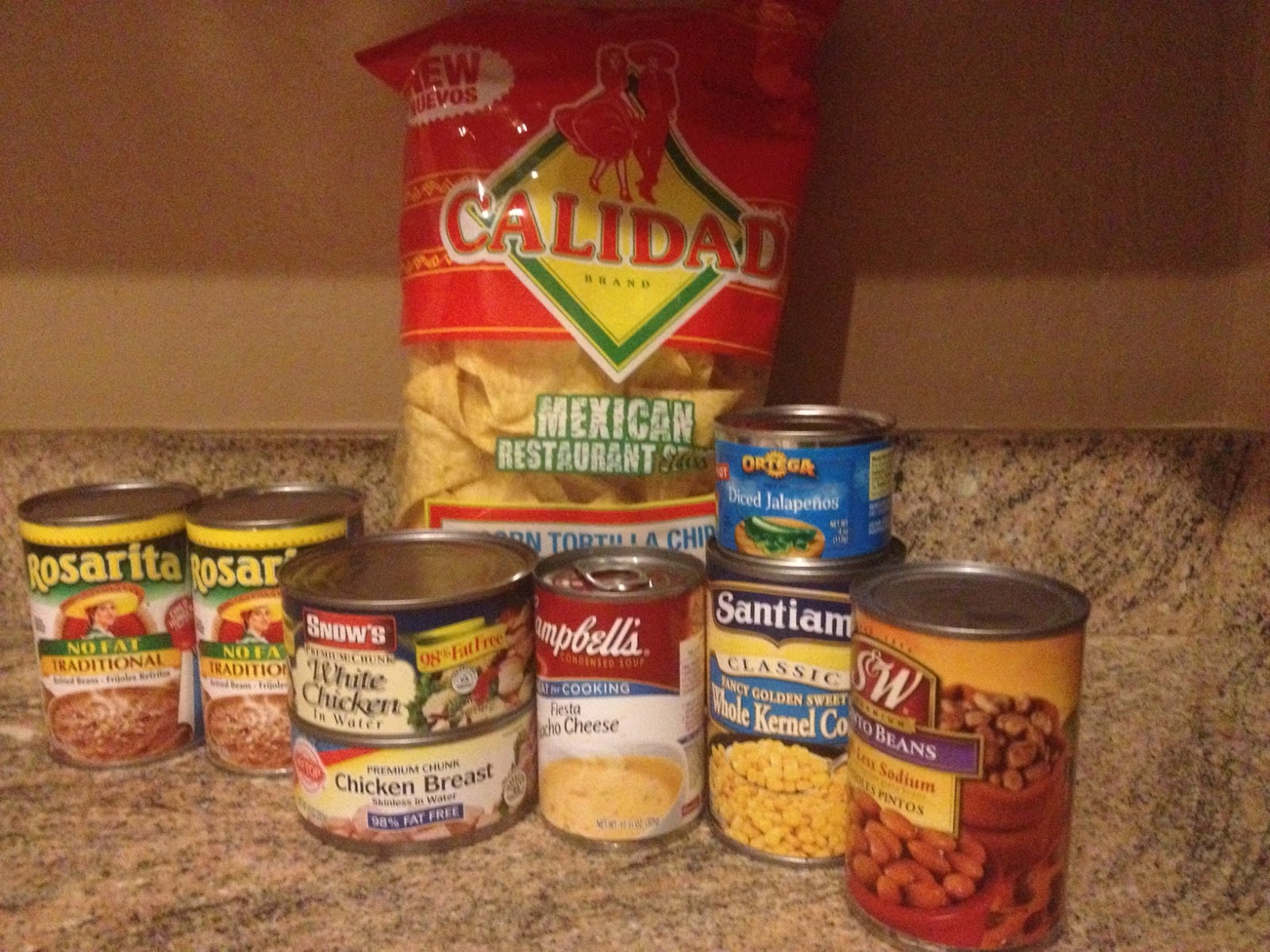 Chicken Nachos Using Canned Chicken