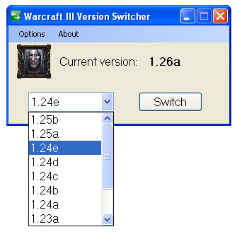 WarCraft III Version Switcher 2.1