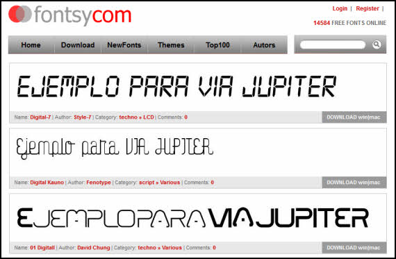 Fontsy reúne casi 15.000 fuentes de texto gratuitas Fontsy reúne casi 15.000 fuentes de texto gratuitas