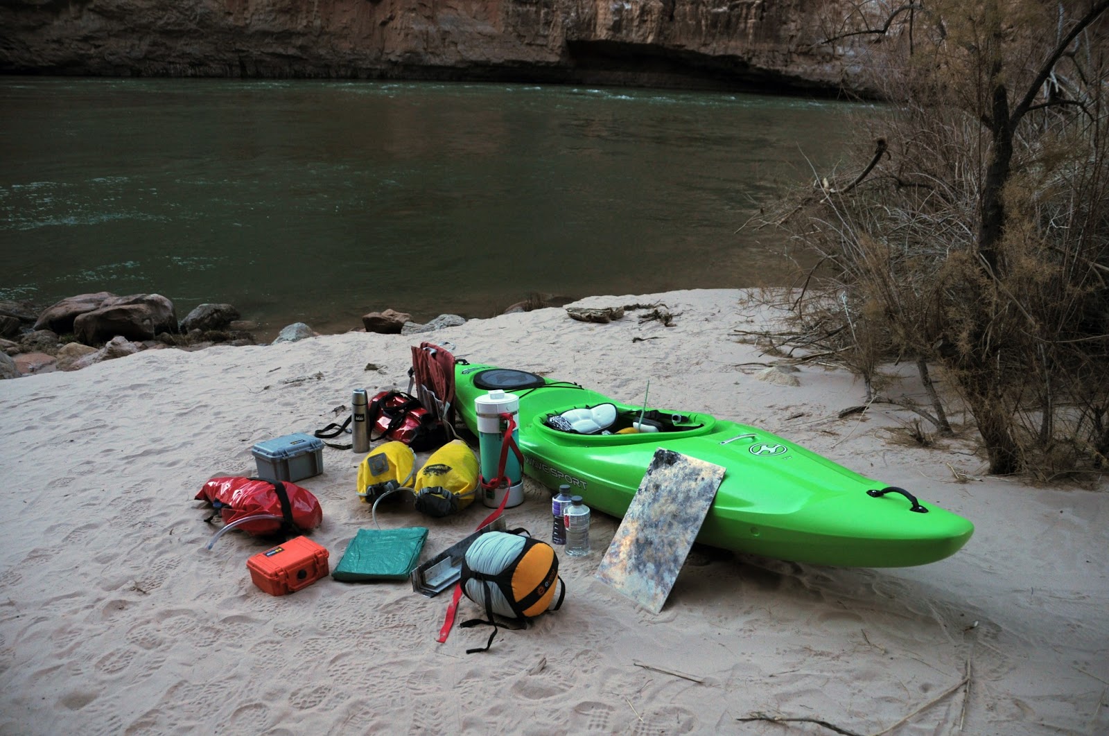 The Colorado Kayak Chronicle Winter Grand Canyon