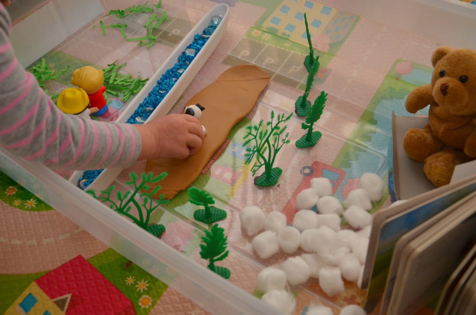 We're Going on a Bear Hunt Small World Play Teacher Types