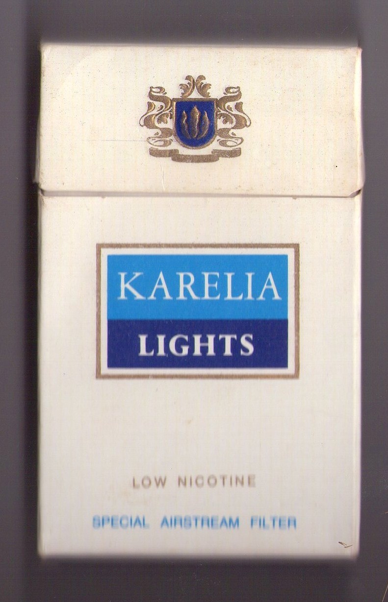 Ma Collection de paquets de cigarettes: KARELIA
