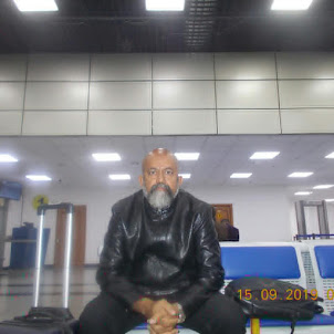 At Almaty airport waiting for transit flight to Delhi