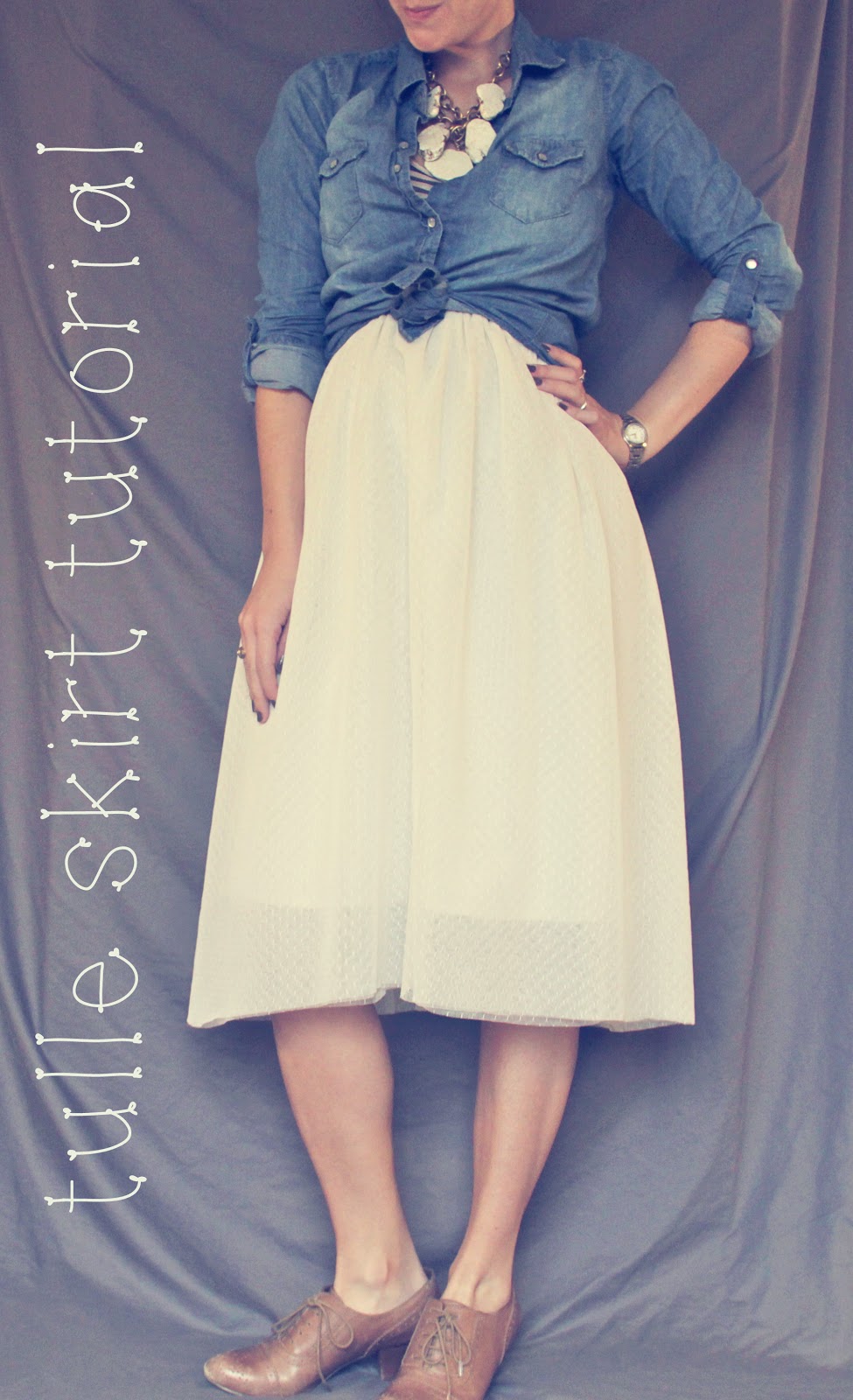 Tulle Skirt Tutorial