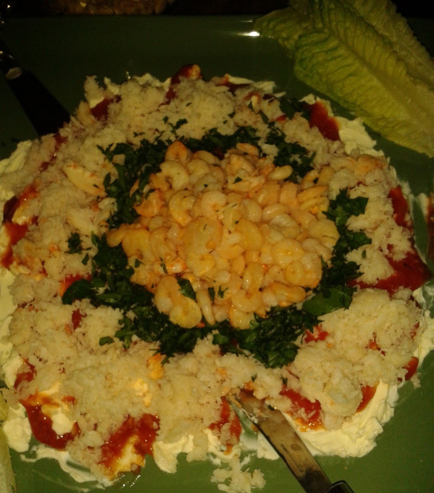 The Tasty Life Crab and Shrimp Layered Dip