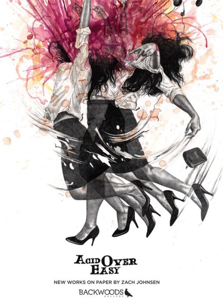 zach johnsen ilustrações cabeça explodindo ácido lisérgico
