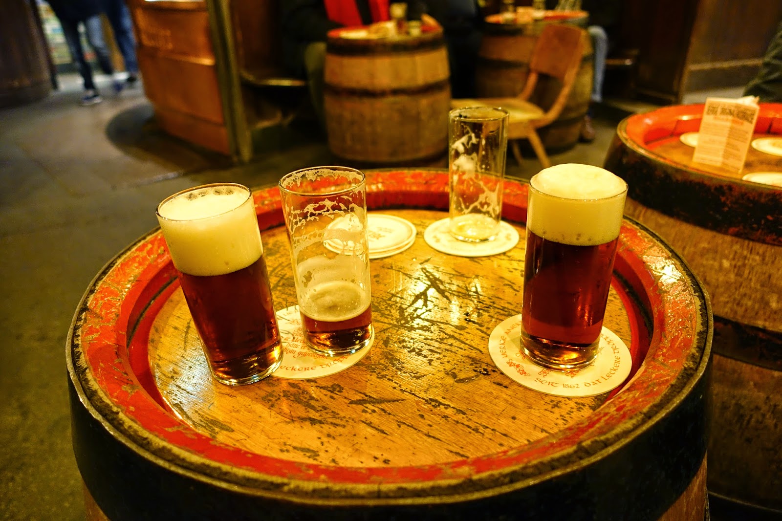 schillerwine Beer at Prowein in Düsseldorf? Yes Altbier at Zum