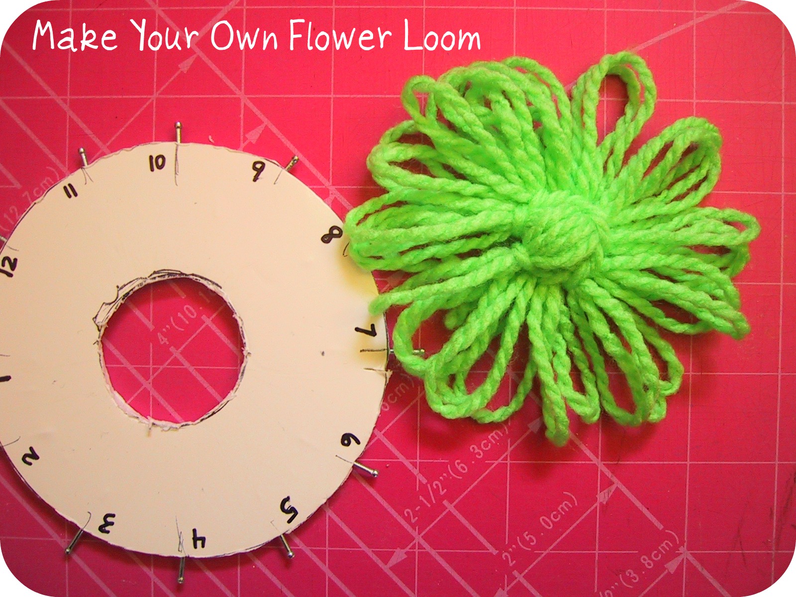 Happy as a Lark Make Your Own Flower Loom