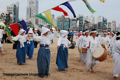 Eobang or Fishers' Festival in Busan, South Korea