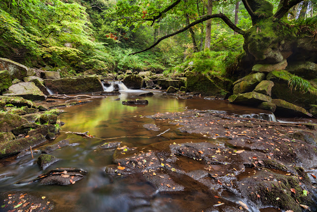 West beck image at Goathland near Mallyan Spout by Martyn Ferry Photography